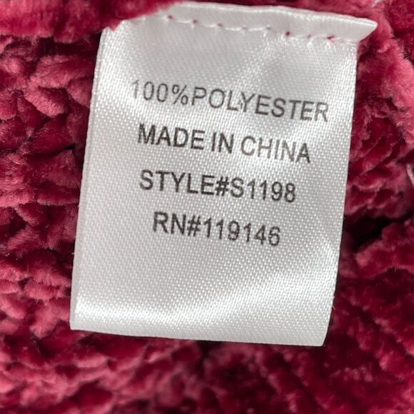 2/$30 Jodifl Cut-Out Cold Shoulder Crewneck Long Sleeve Knit Chenille Sweater - Picture 9 of 10